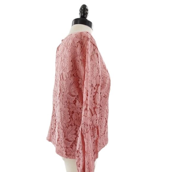 Laundry lace top with bell sleeves size small - Picture 3 of 15